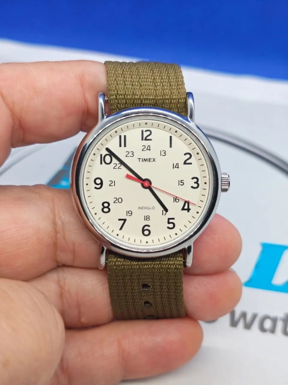 RELOGIO TIMEX INDIGLO NATO - Foto 2