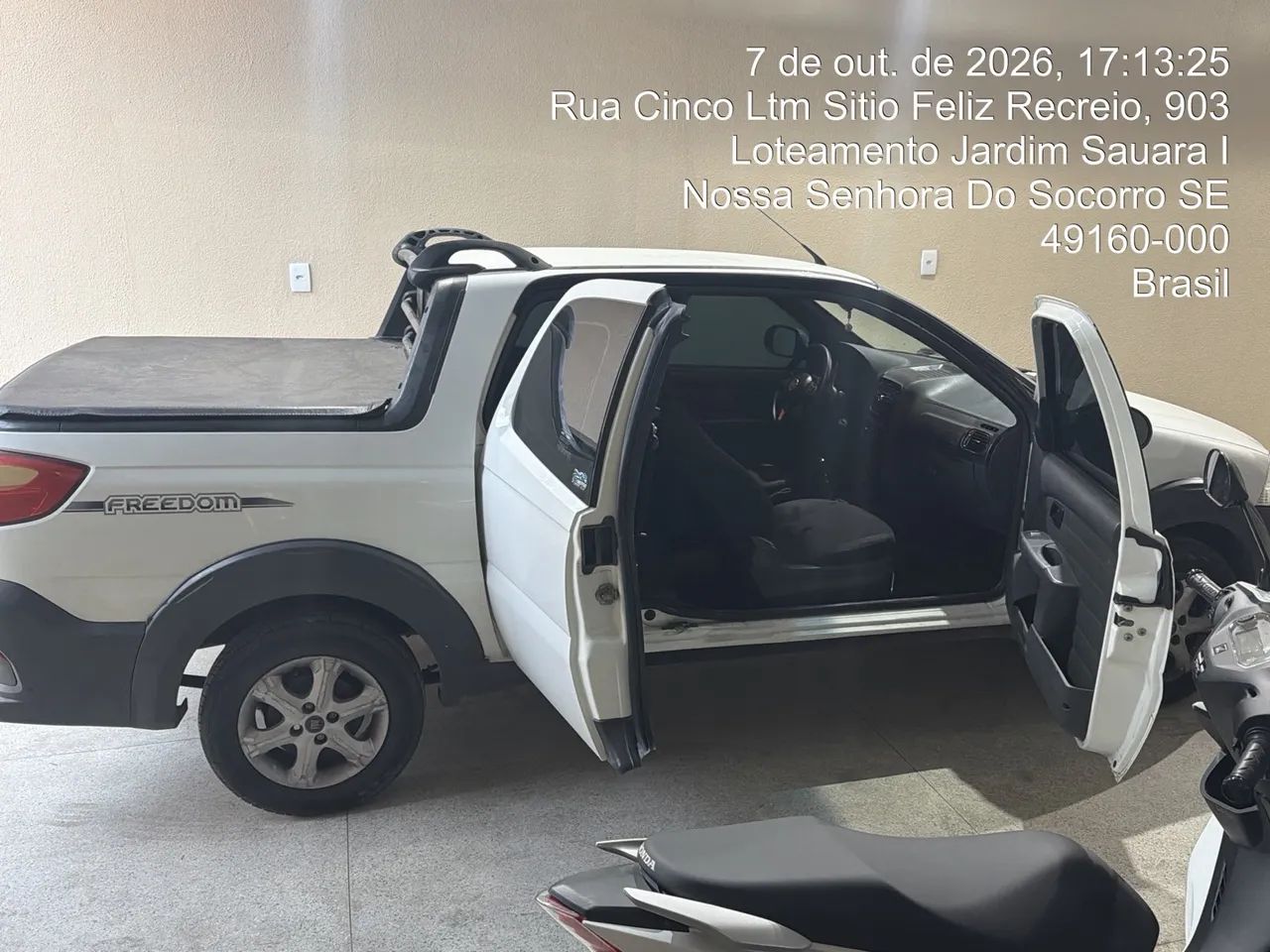 Fiat Strada Freedom 1.4 Flex 8V CD 2020 - Foto 4