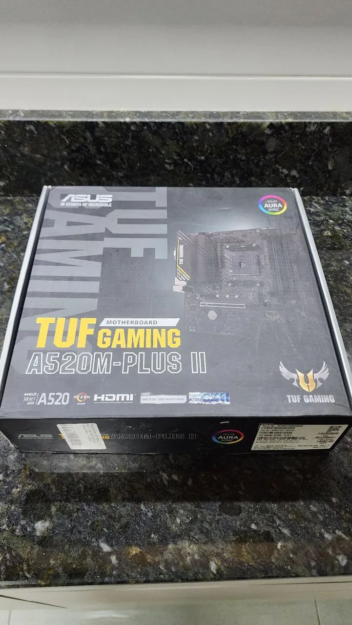 TUF Gaming A520M-Plus II - COM DEFEITO - Foto 5
