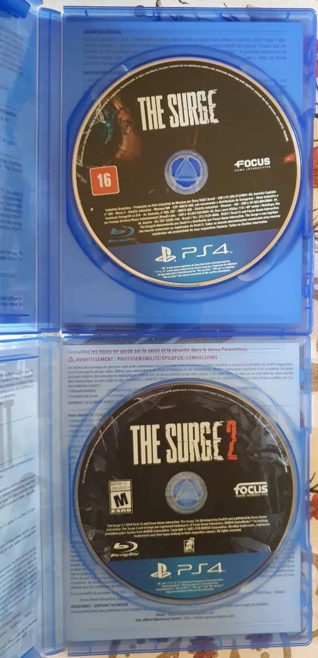 Pack The Surge 1 e 2 (Usado) - PS4 - Foto 3