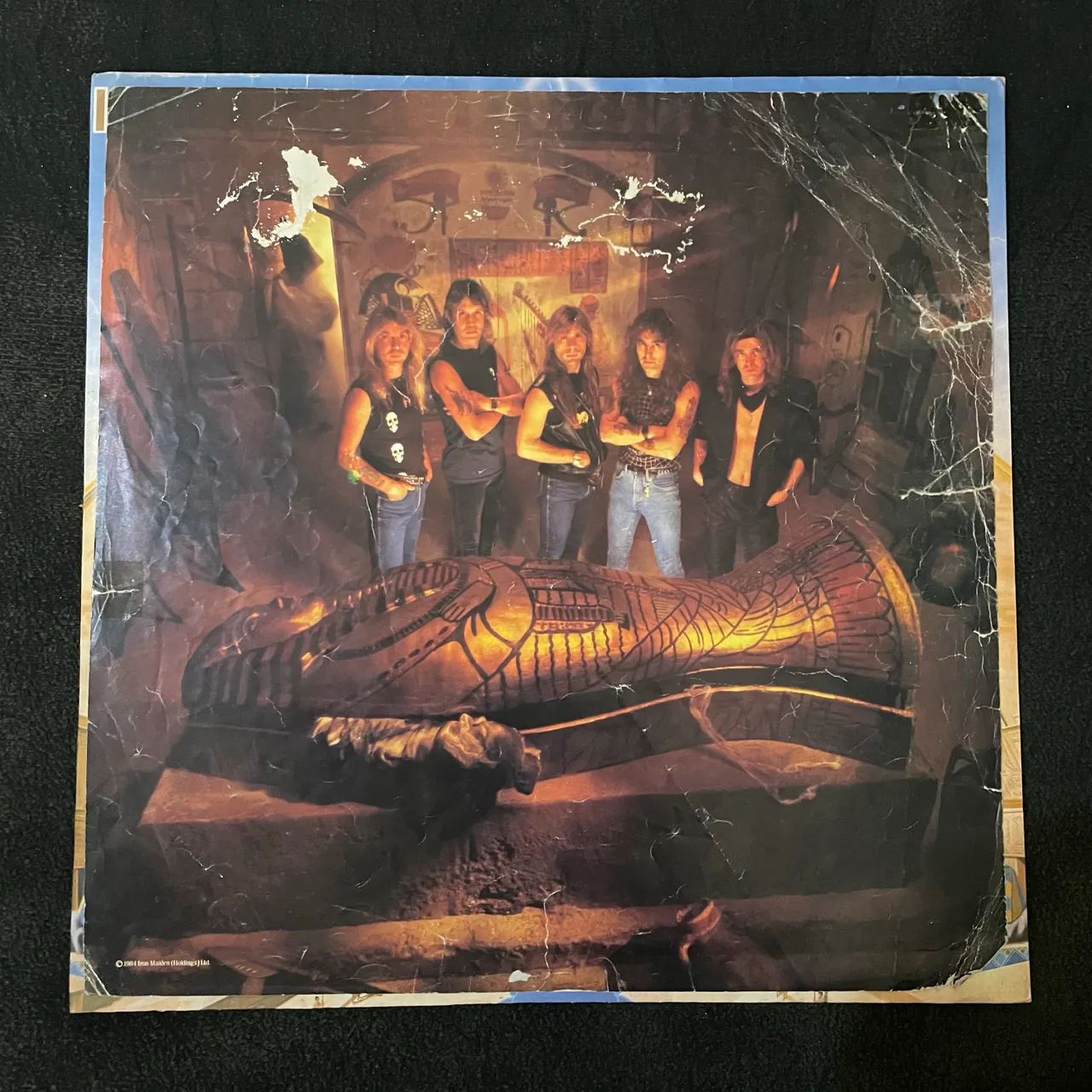 Iron Maiden - Powerslave (LP capa refeita) - Foto 3