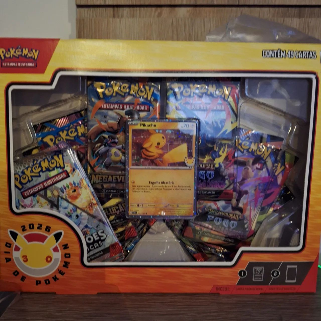 Box dia de Pokémon 30 anos