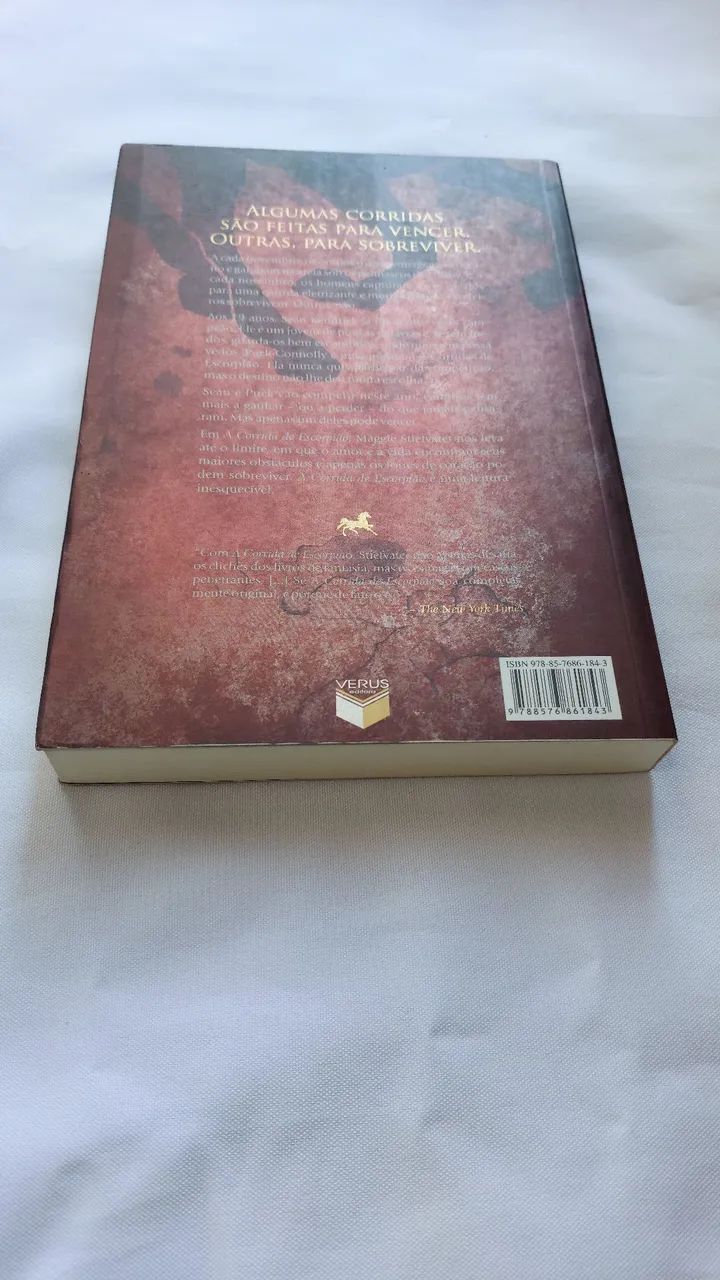 Livro A Corrida de Escorpião Maggie Stiefvater - Foto 2