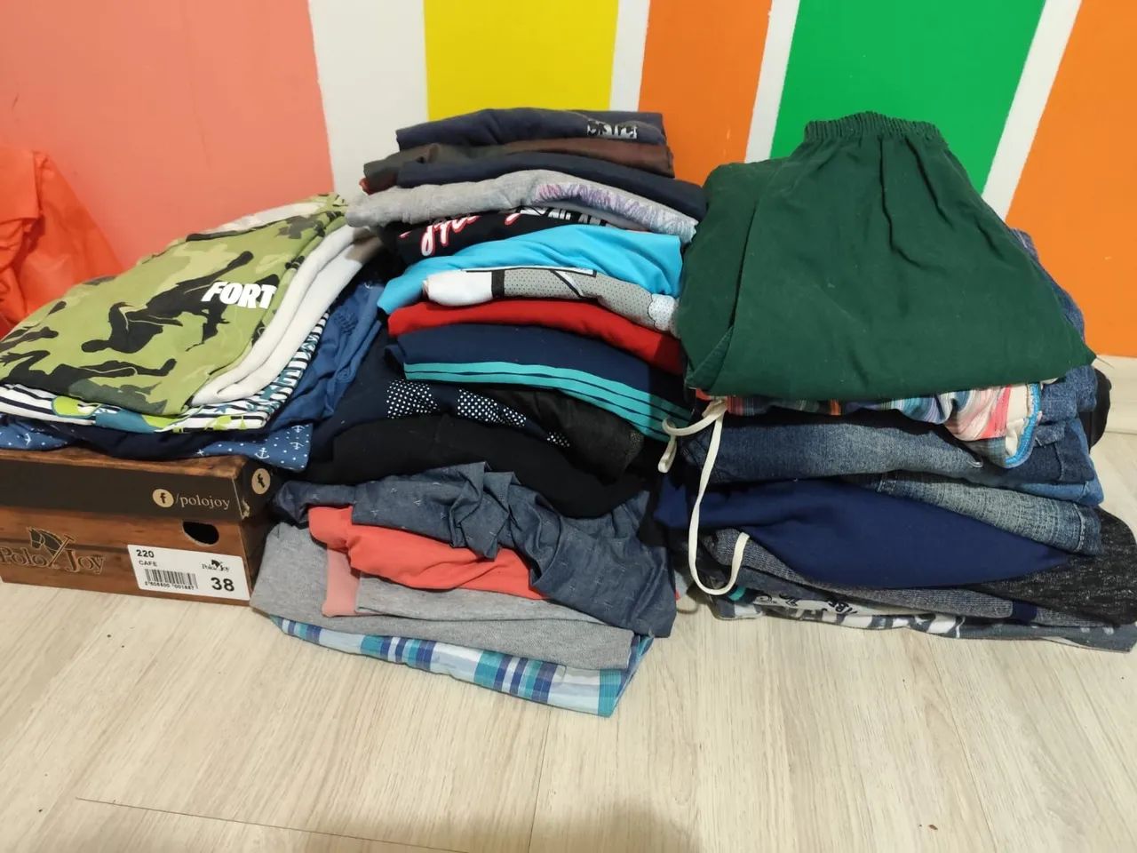 Roupas infantis TAM 12 e 14 