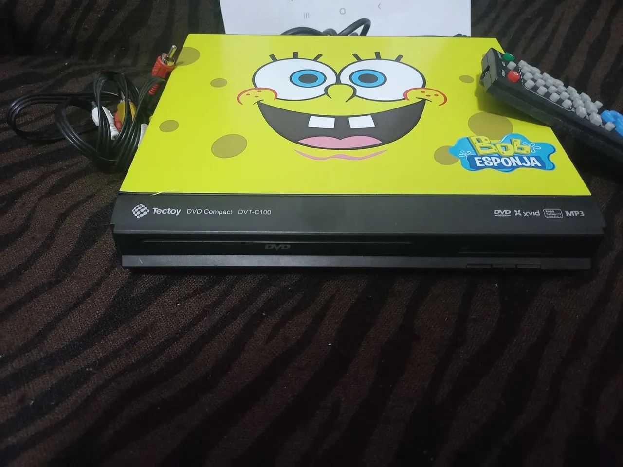 Dvd Tectoy C100 com Bob Esponja. Completo e conservado.  - Foto 4