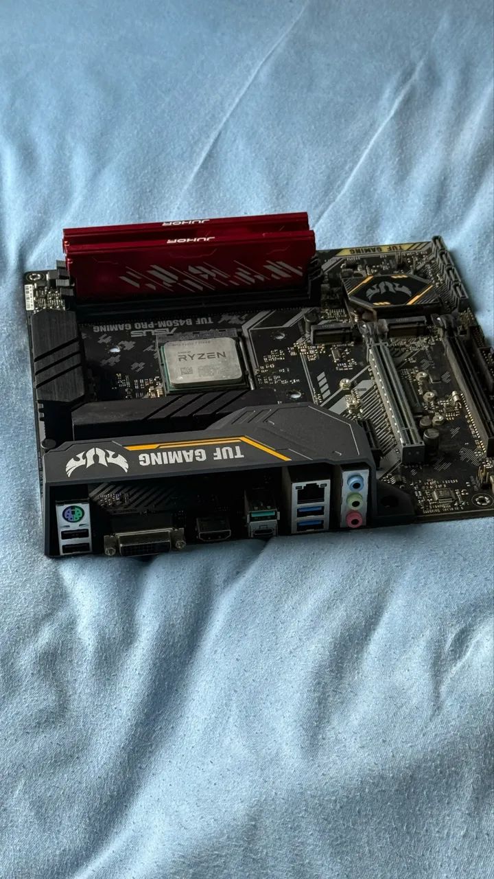 Kit placa mãe memória e processador  - Foto 2
