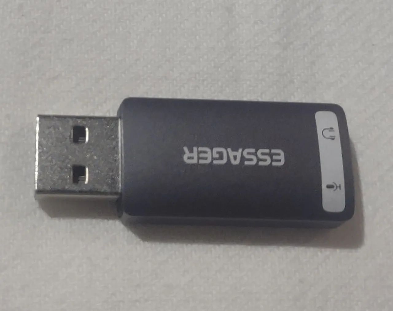 Placa de som usb 3.5mm estéreo [ Novo ] - Foto 3