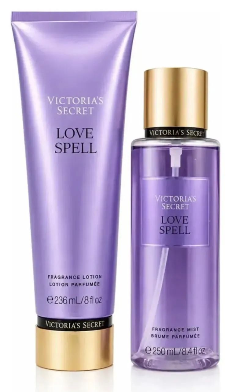 Kit Victorias Secret - Body Splash e Body Lotion - Foto 4