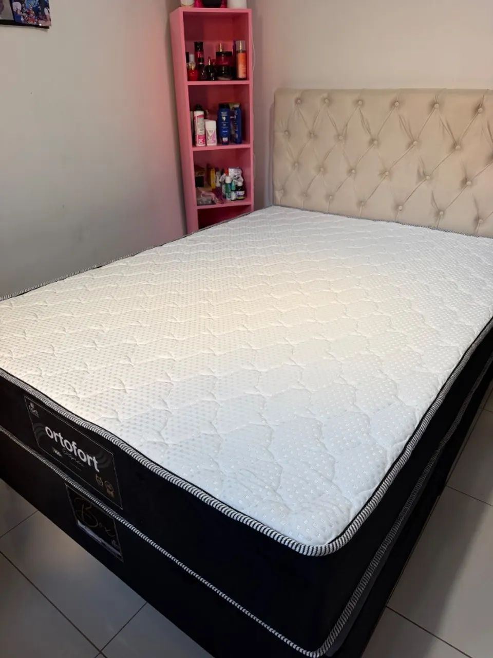 Base Casal Nova + Colchão Ortopédico Promoção 