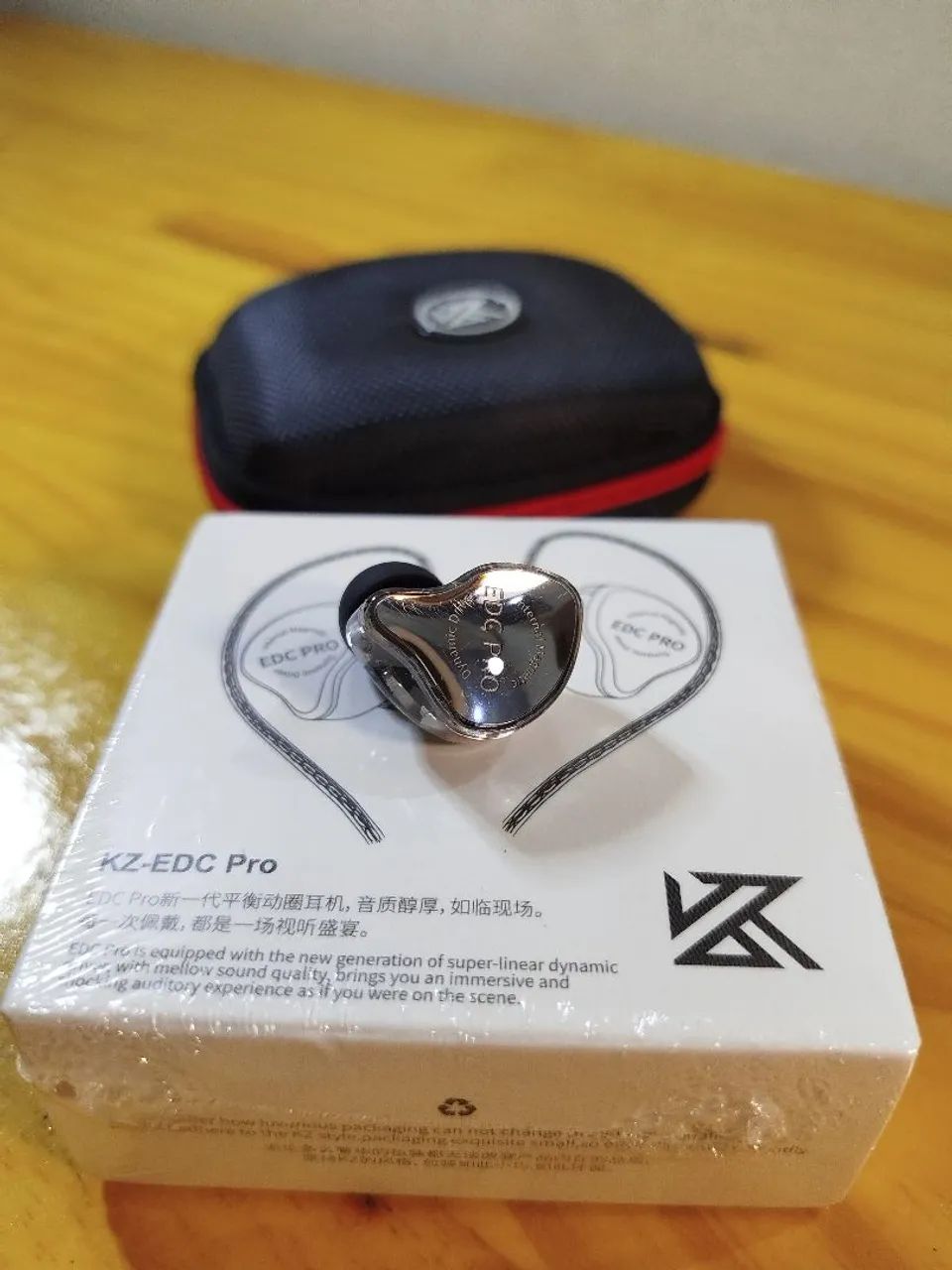 Fone Profissional KZ EDC Pro - grátis bag - Lacrado!