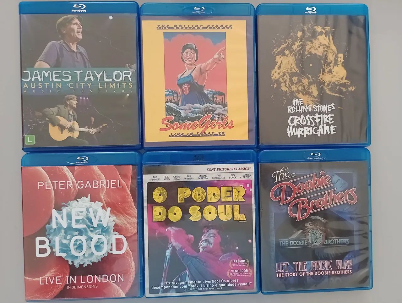 BLU RAY - SHOWS - SEMI-NOVOS R$ 25,00 CADA
