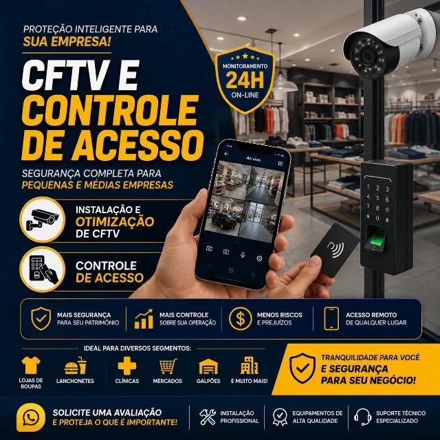 ? Proteja seu negócio com tecnologia inteligente.