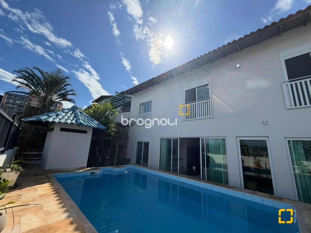 Casa com 5 dorm (2 suites), com vista mar e piscina no Bom Abrigo - Fpolis/SC - Foto 3