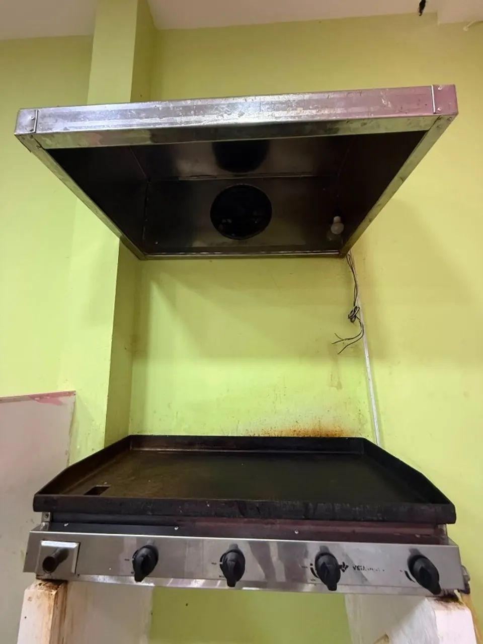 Chapa de Hamburguer Venâncio + Coifa inox com Exaustor - Foto 4