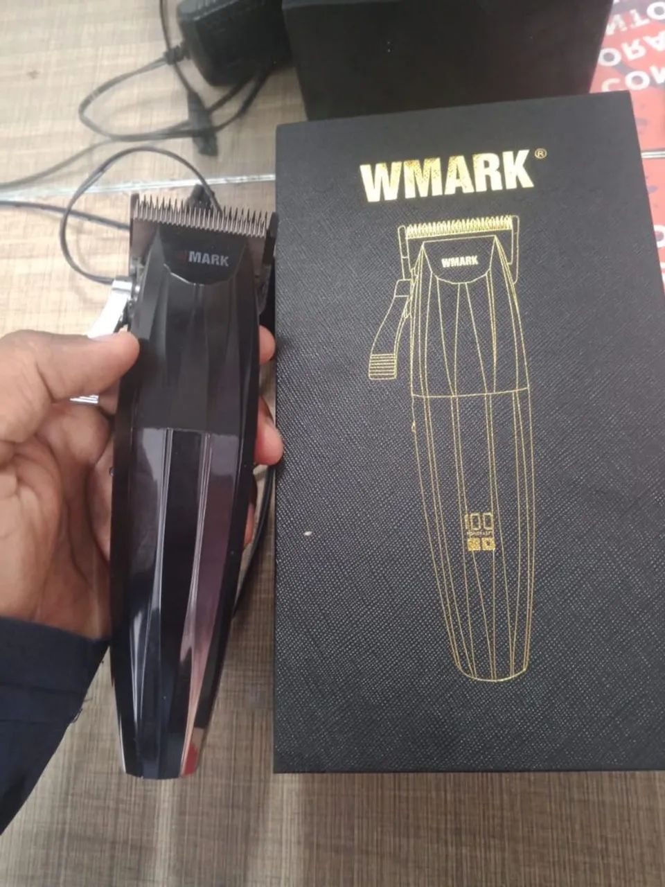 Maquina de corta cabelo wmark 