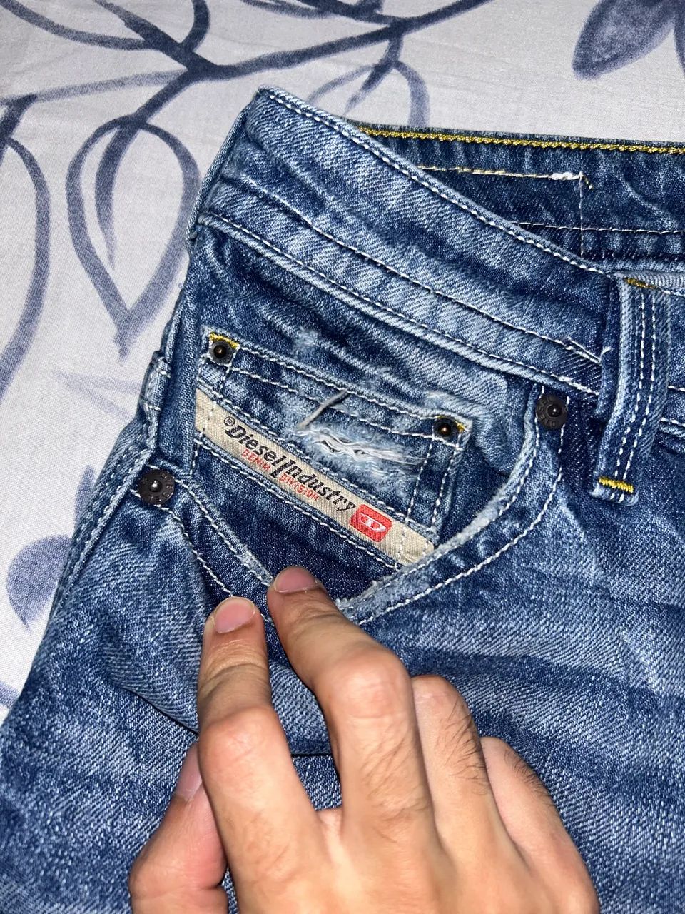 Calça Jeans Diesel 40 - Foto 3