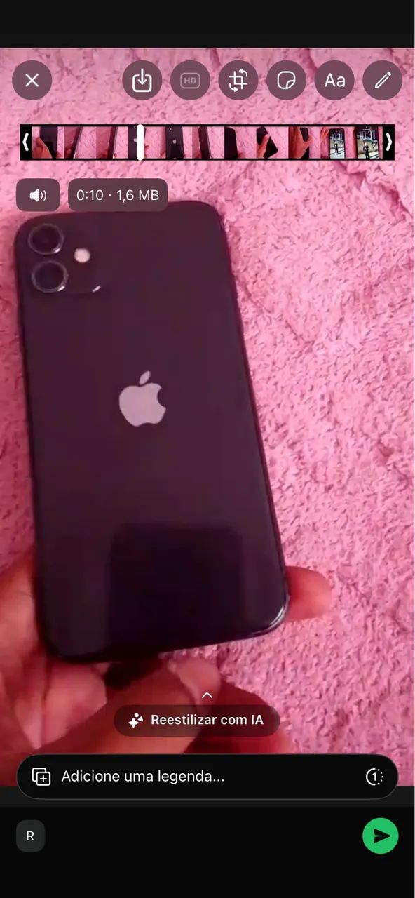 iPhone 11 usado barato para sair rápido - Foto 5