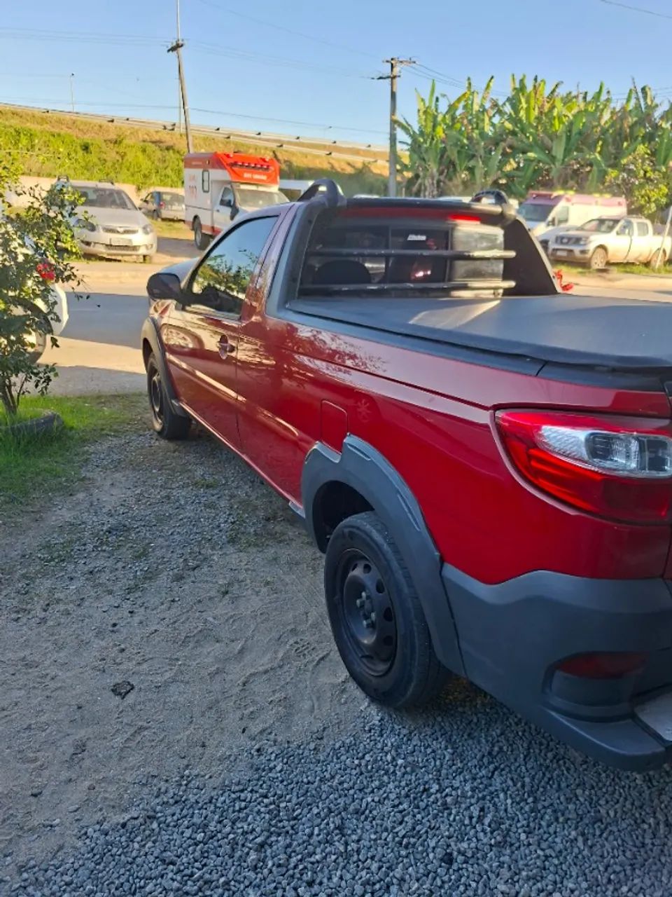 Fiat Strada Working Hard 1.4 Fire Flex 8V CS 2018 - Foto 3