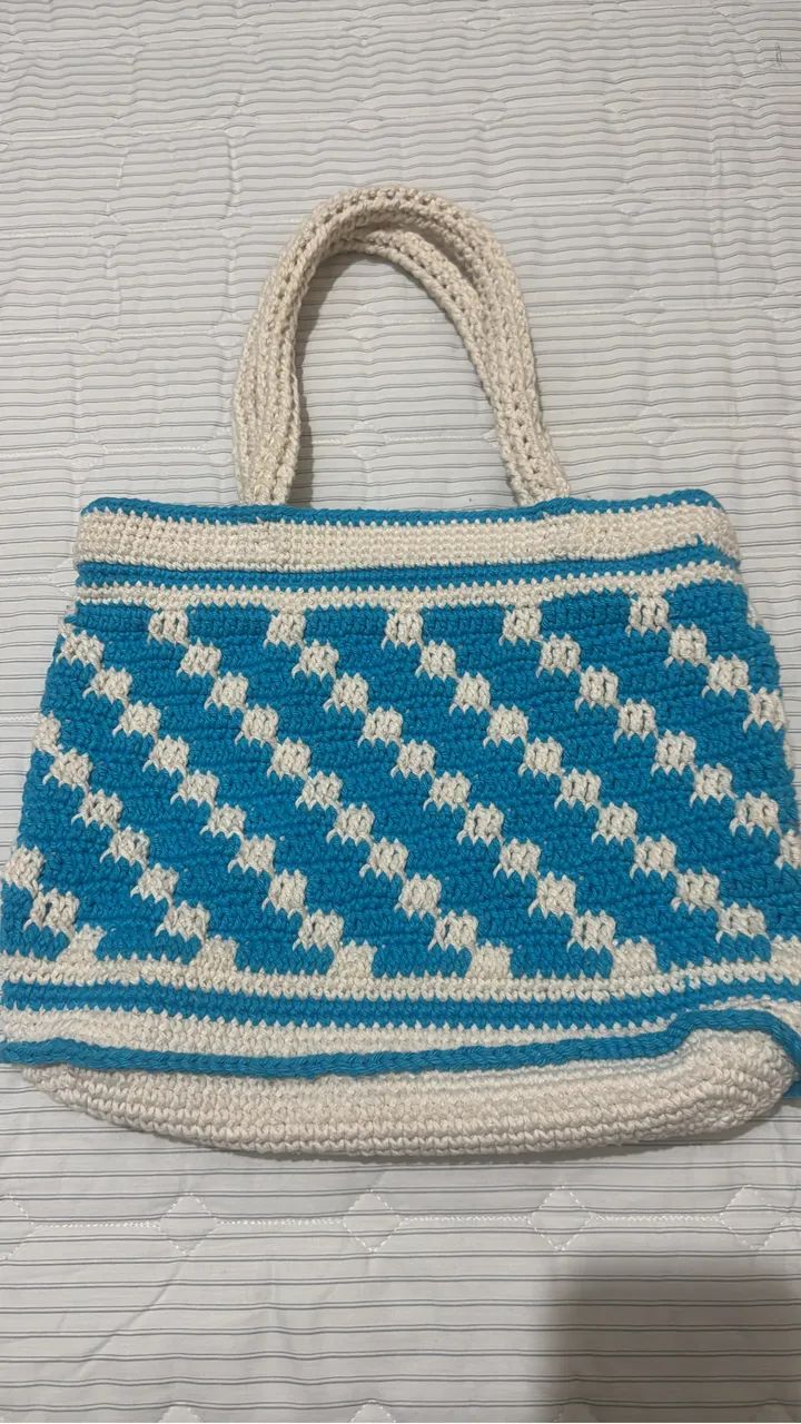 Bolsas de crochê feitas á mão  - Foto 2