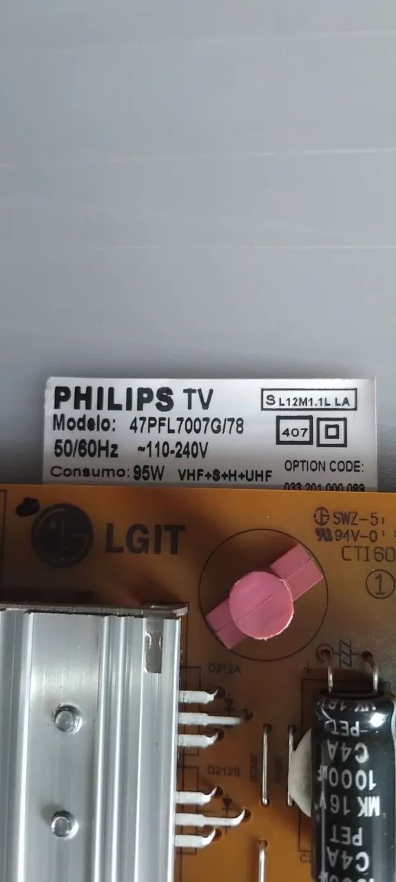 Placa Fonte 47PFL7007 - Foto 2