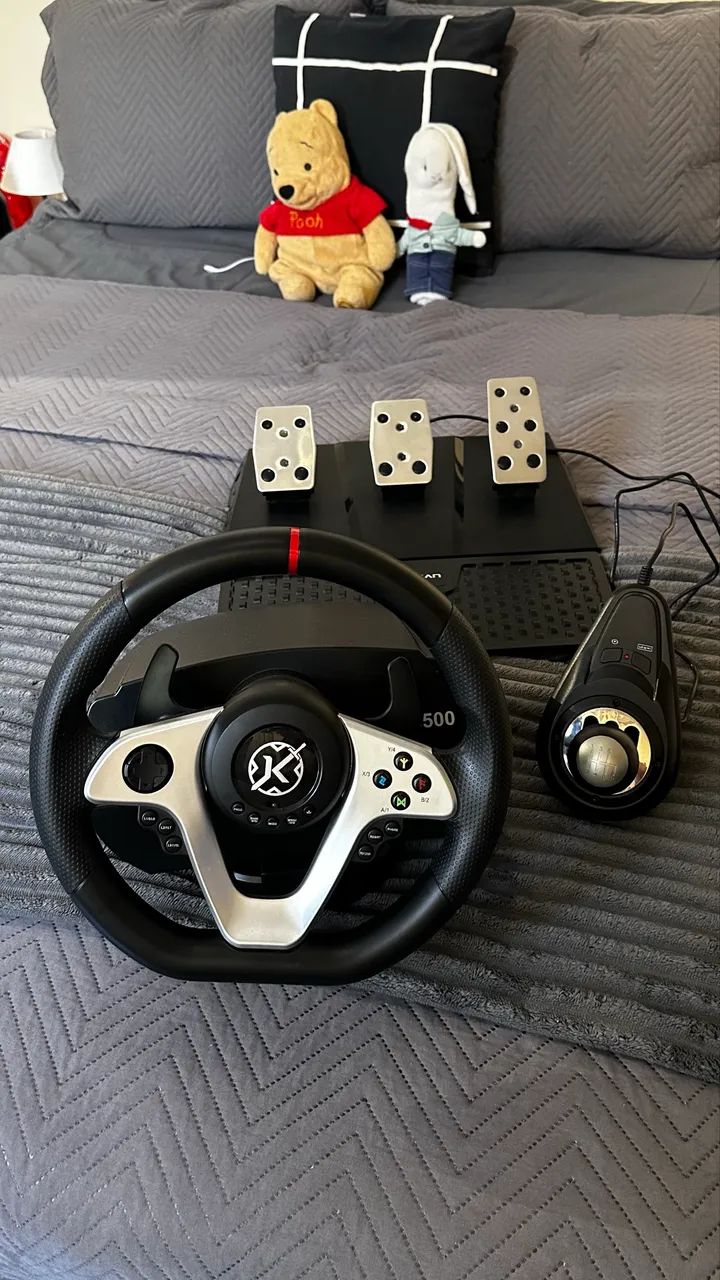Volante Gamer para PC e Consoles!