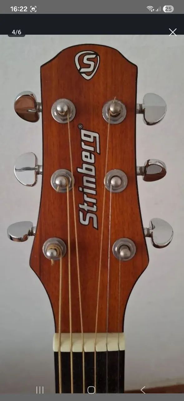 VIOLÃO STRIMBERG FLAT  (AÇO) - Foto 2