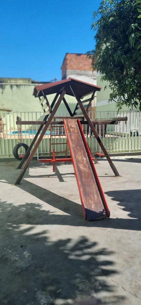 Playground de madeira - Foto 3