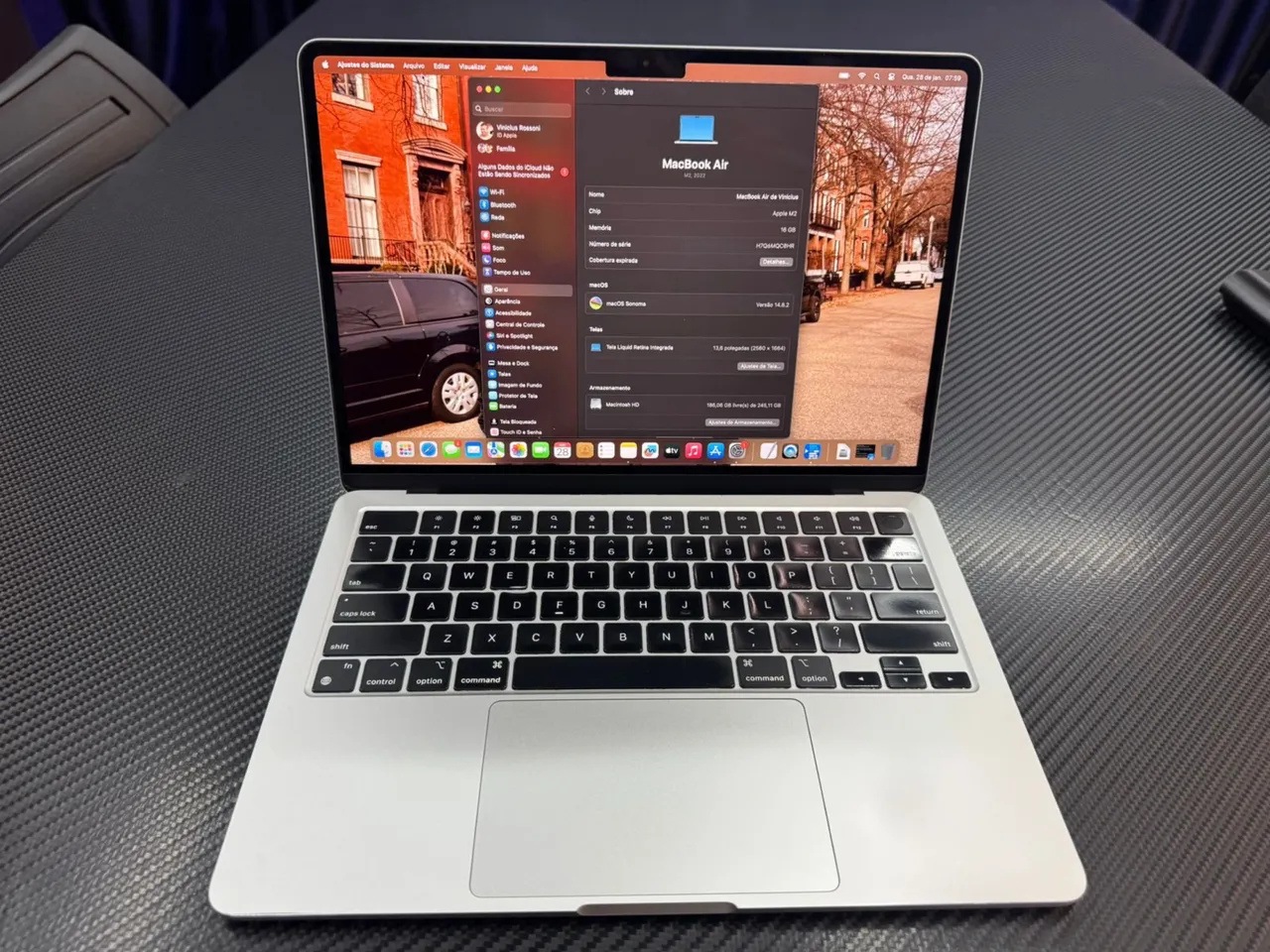 MacBook Air 13 Polegadas M5 16GB 512SSD Midnight - Pronta Entrega