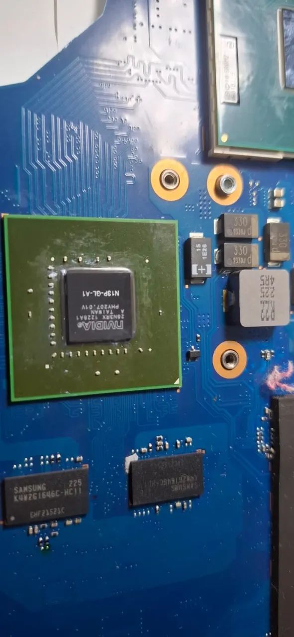 Placa mãe notebook SAMSUNG NP550P5C-AD2BR - Foto 3