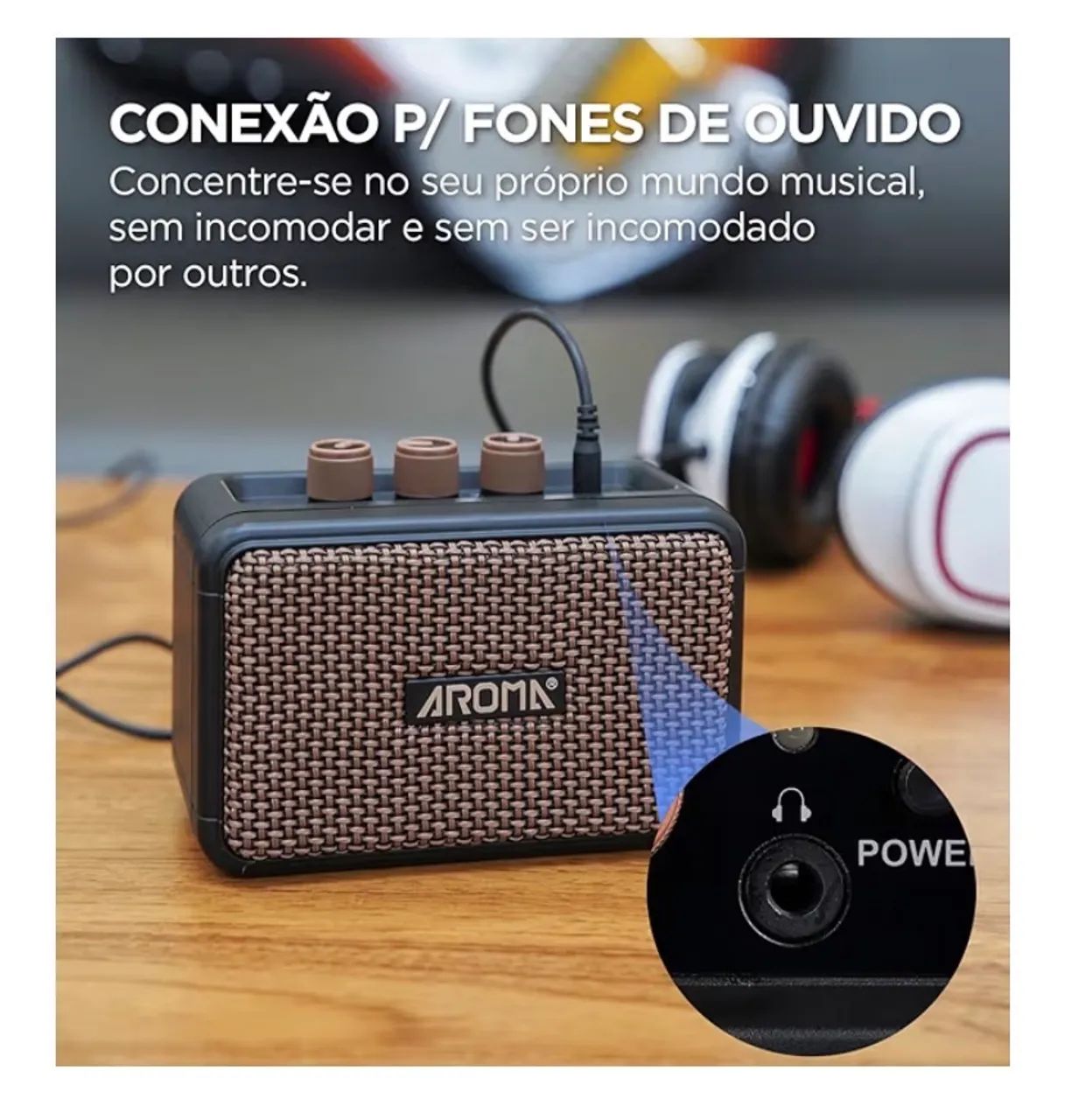 Mini Amplificador Guitarra 