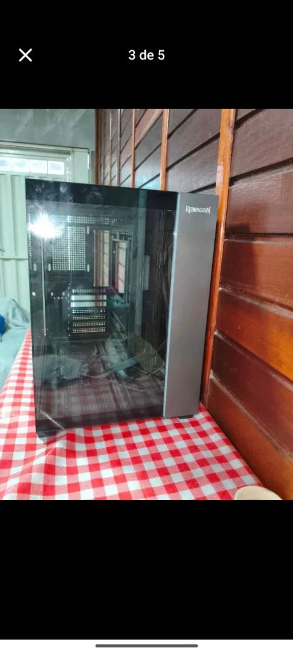 Gabinete Redragon tesseract  - Foto 5