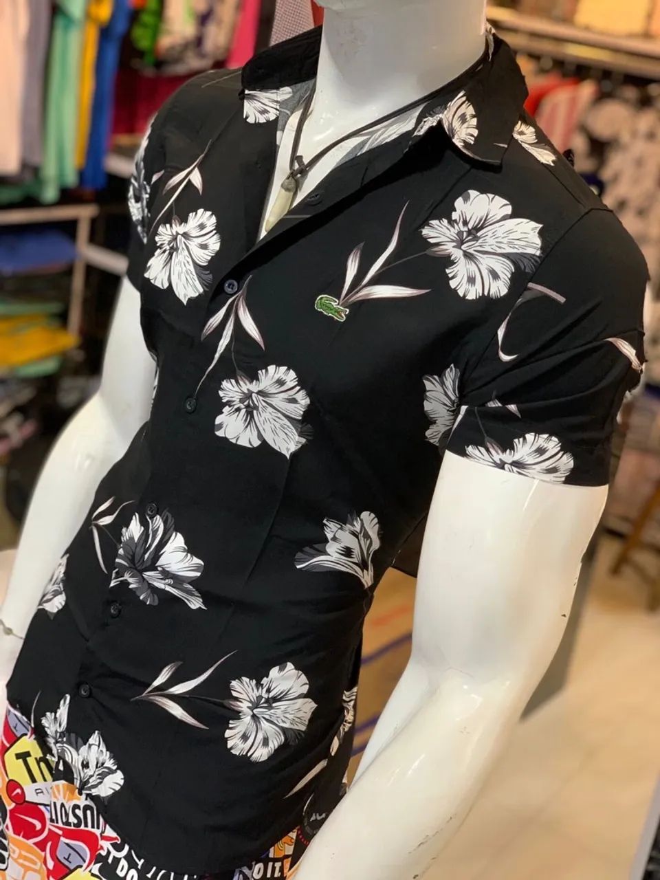 Camisa em viscose 
