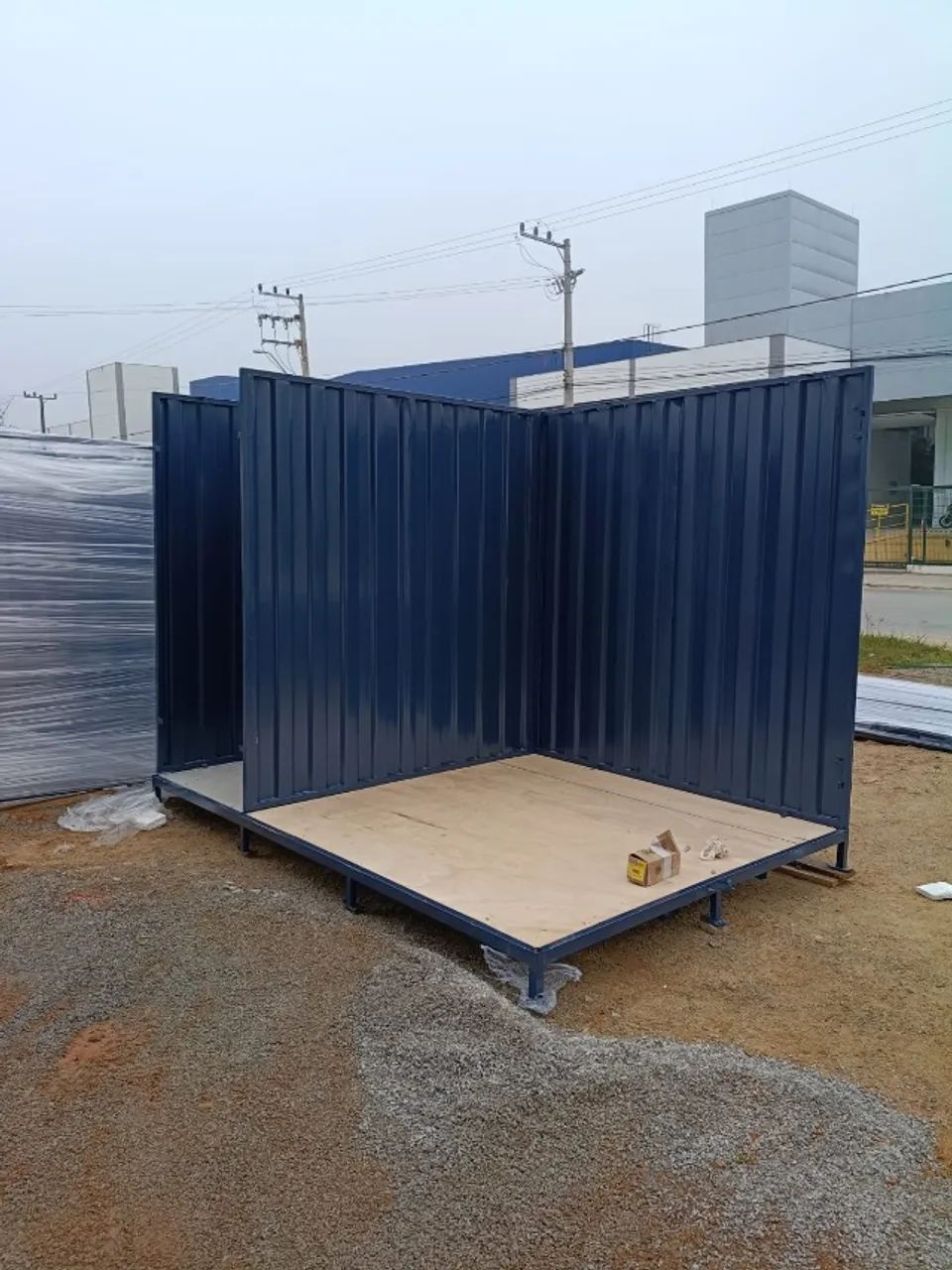 Container escritório com banheiro desmontável  - Foto 2