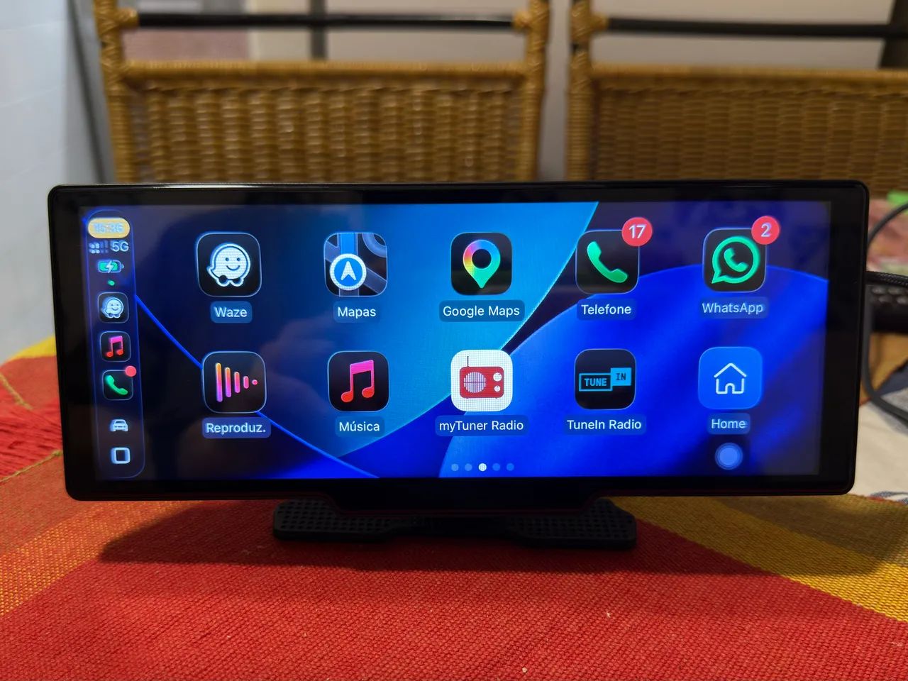 CarPlay Android Auto 10" Esgoo gravador em loop