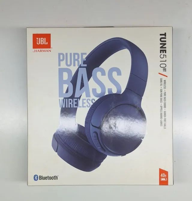 Fone de Ouvido - JBL Tune 510BT - Azul