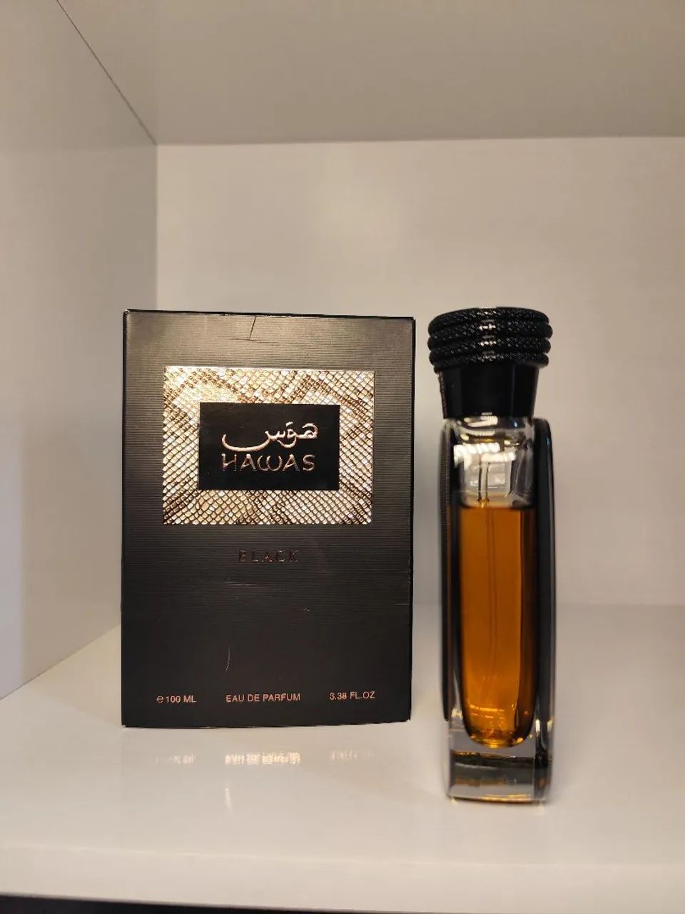 Perfume Hawas Black 80/100ml - Foto 2