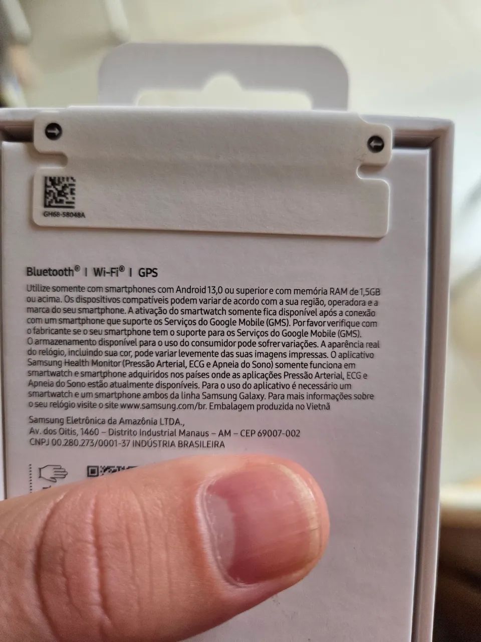 Samsung smartwatch 9 44mm BT grafite prata - Foto 2