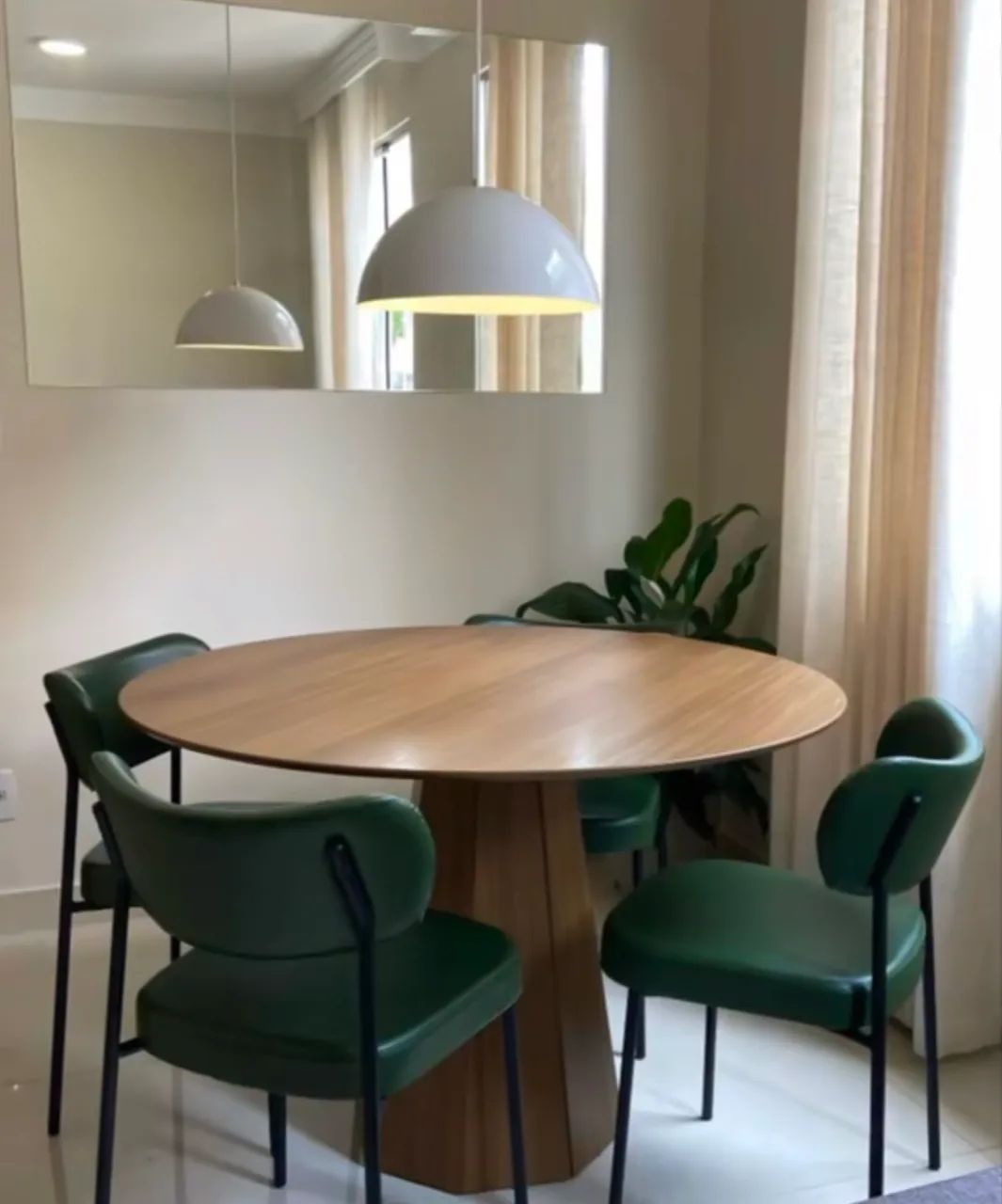 Mesa de jantar 100cm - Foto 2