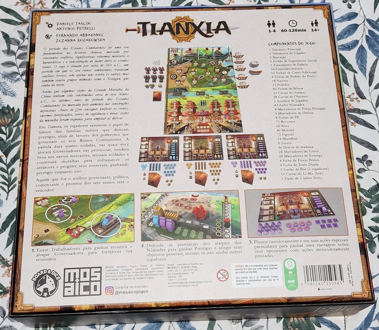 Jogo de Tabuleiro TIANXIA c/ 2 Promos (Aceito trocas) - Foto 2