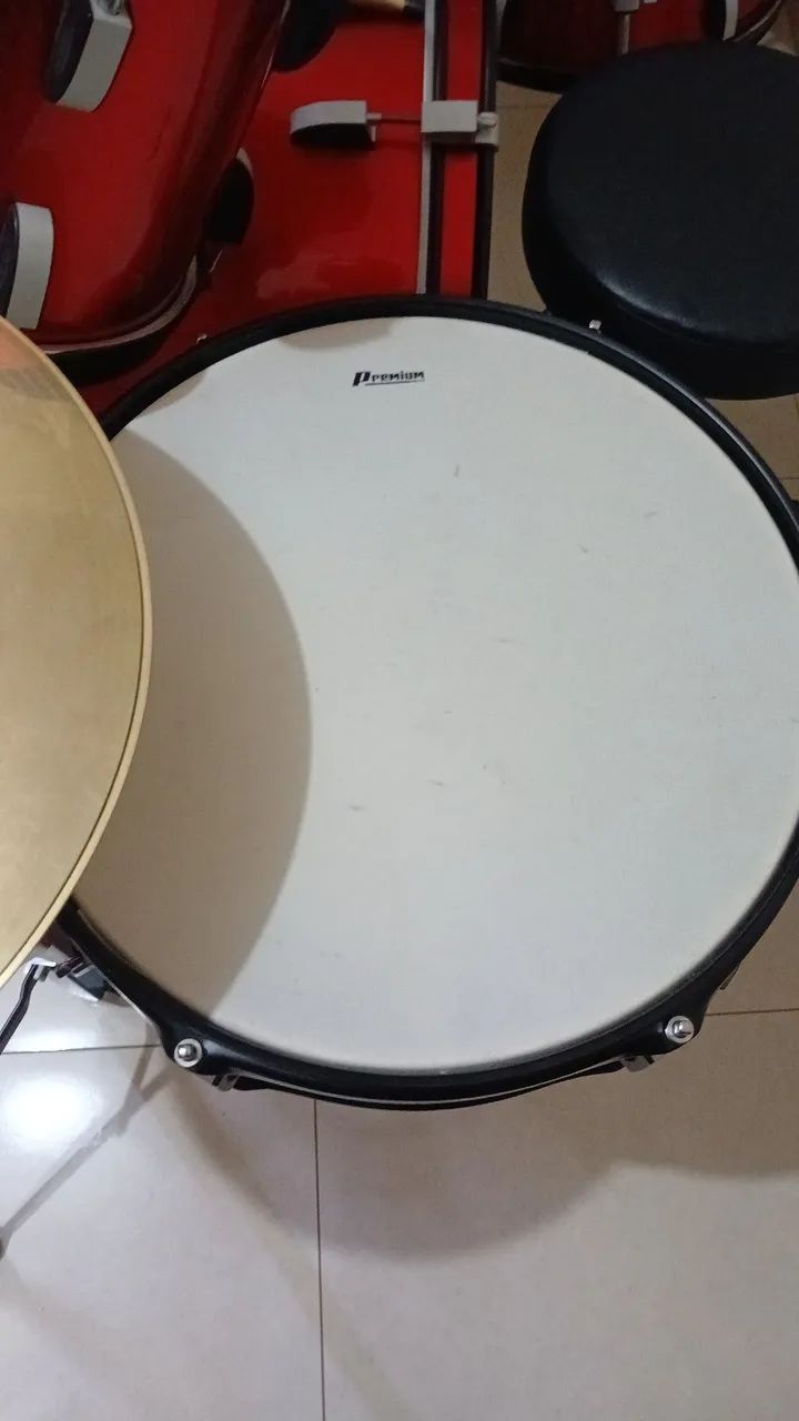 Bateria Acústica, nova  - Foto 3