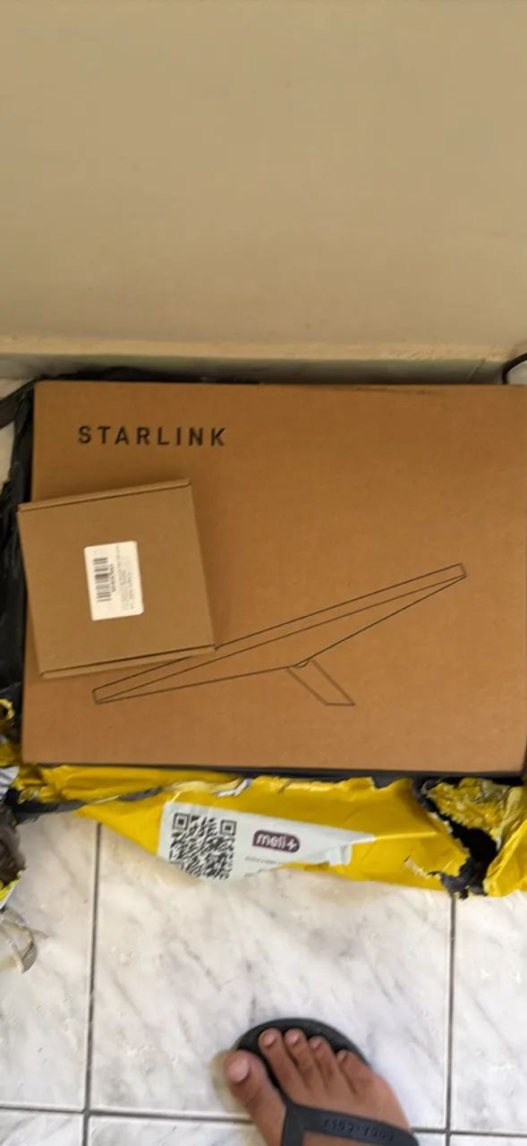 Starlink com conector para carro