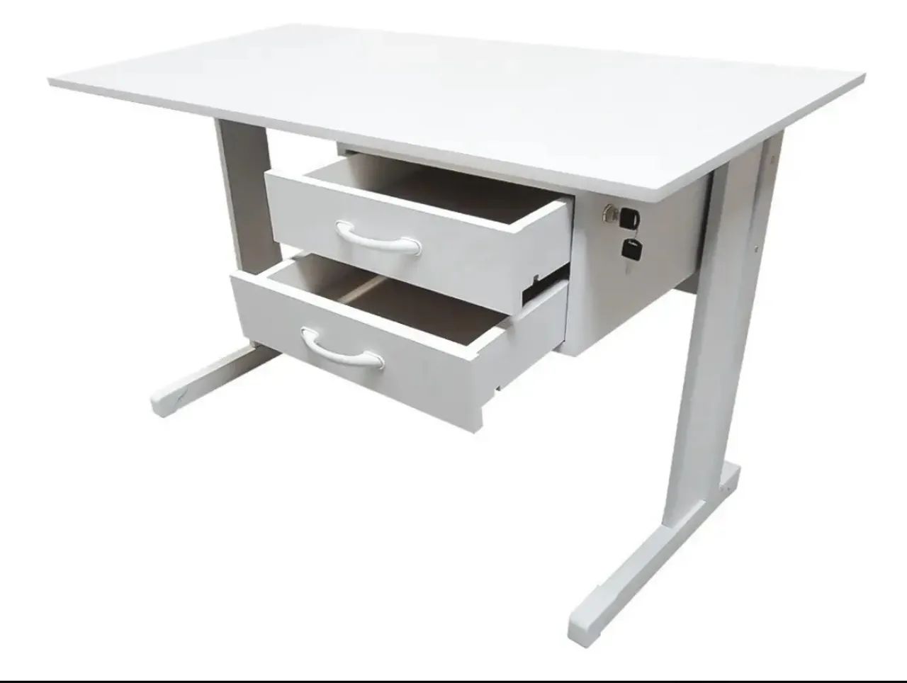 Mesa de escritório duas gavetas - Foto 2