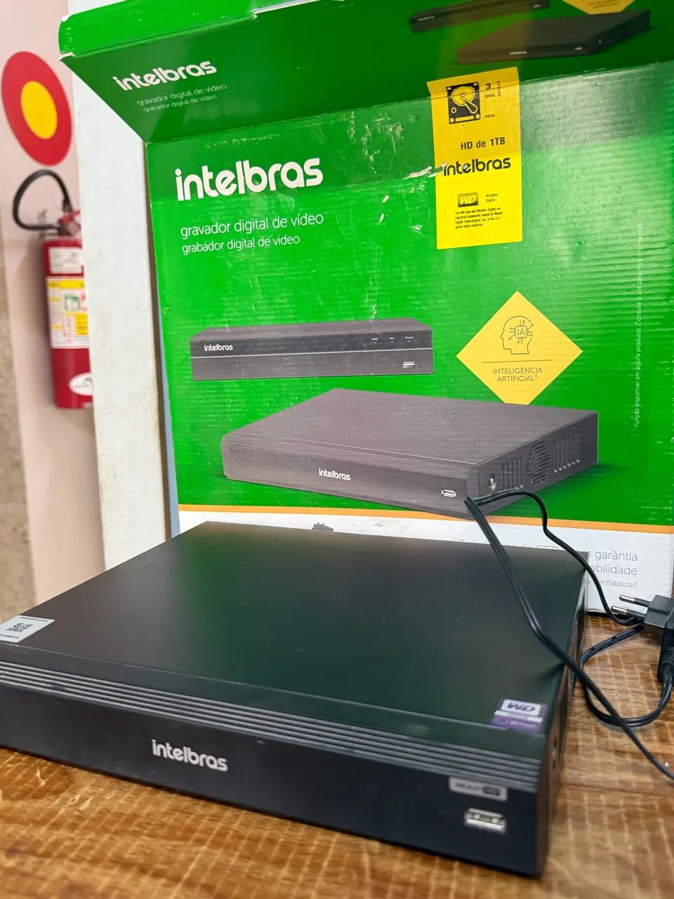Dvr intelbras  3108 com hd original  - Foto 4