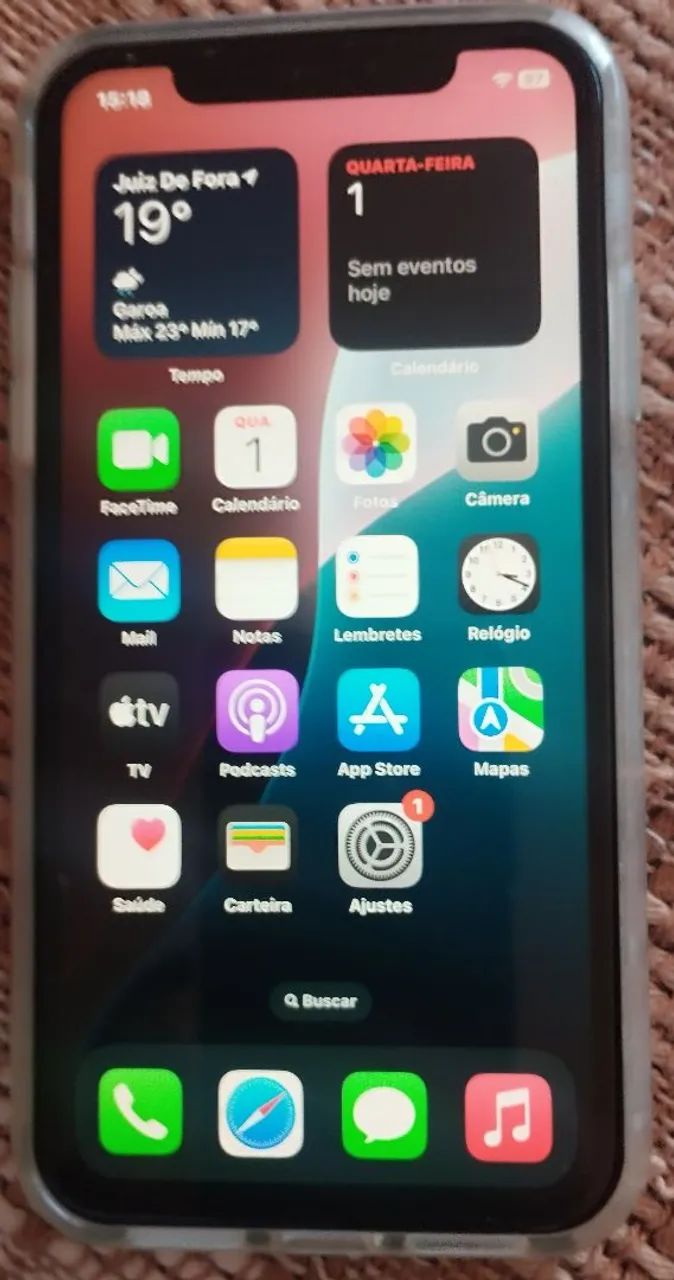 iPhone XR branco sem detalhes  - Foto 5