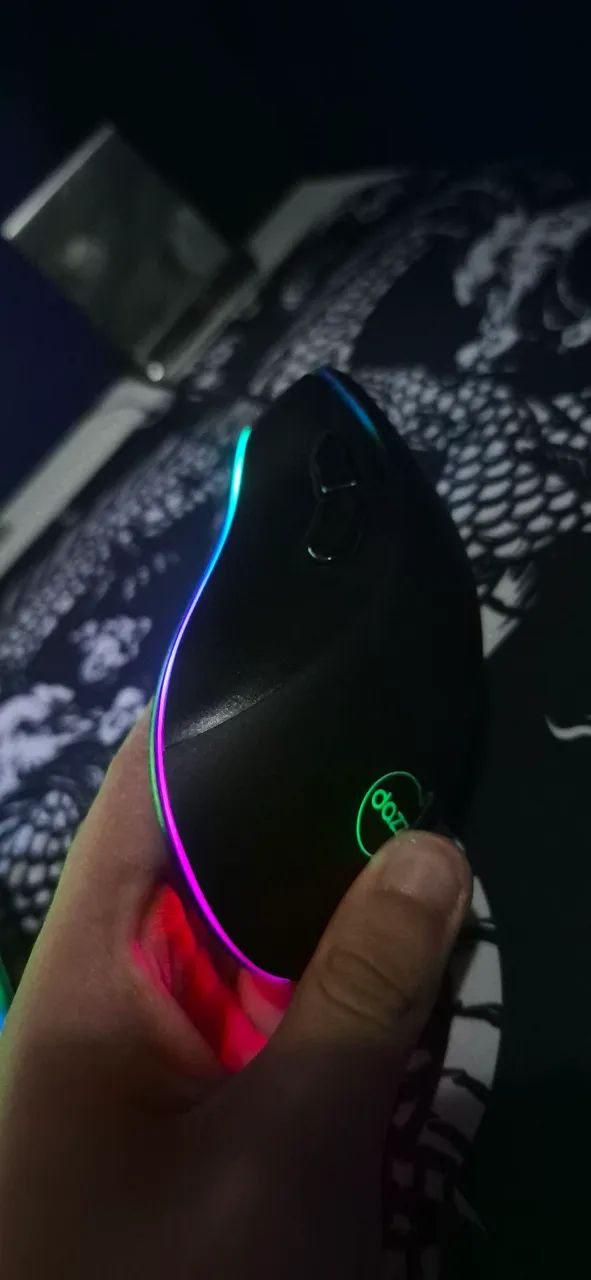 TECLADO MECÂNICO E MOUSE GAMER - Foto 4