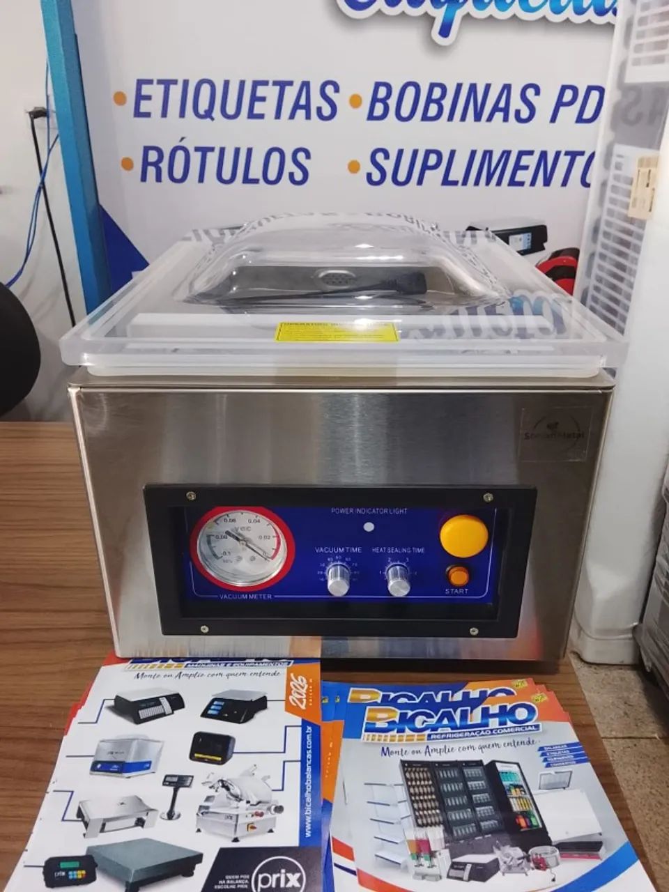 SELADORA A VACUO SV-258 NOVA