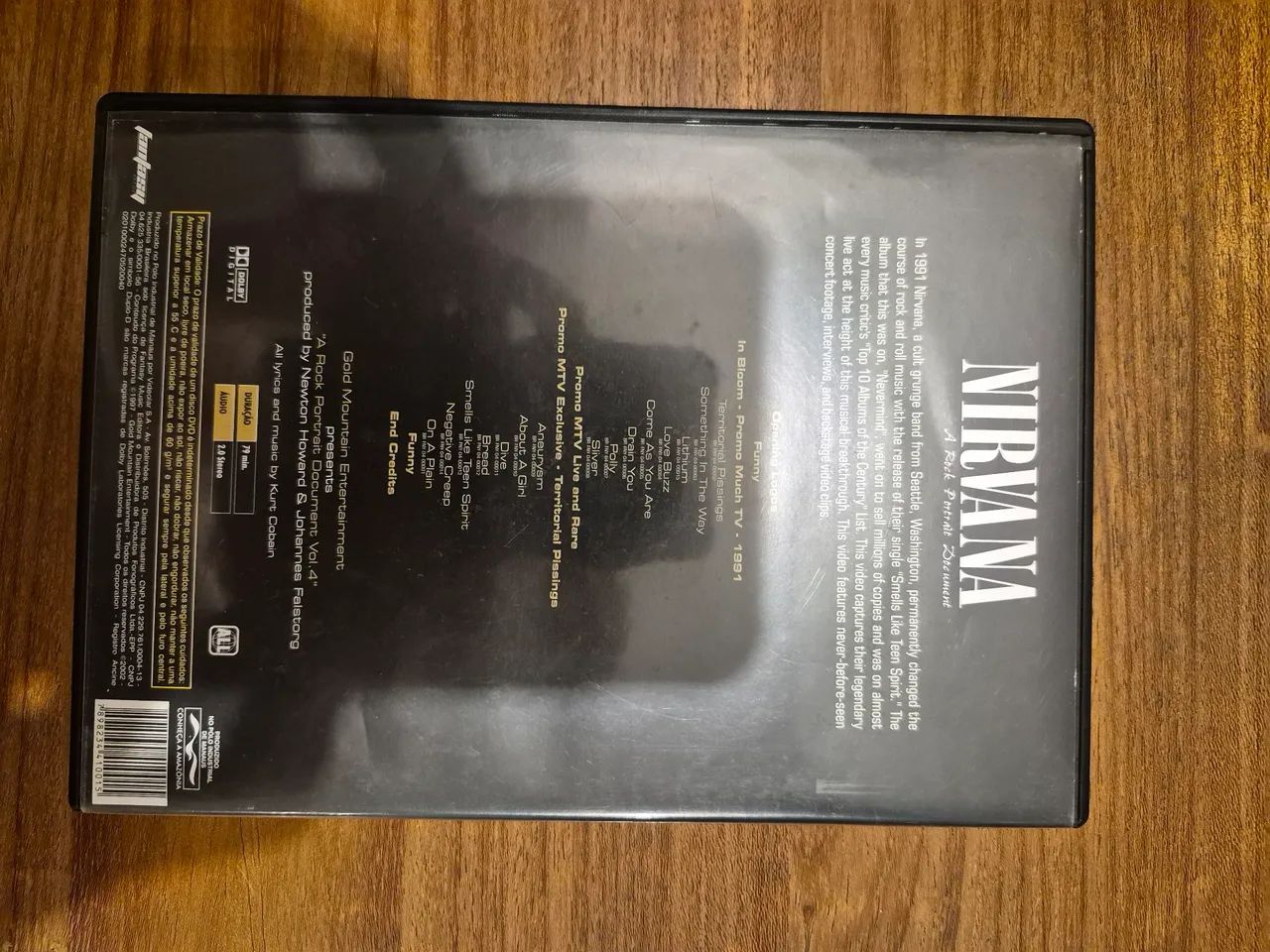DVD Nirvana - Rock Portrait Document - Foto 2