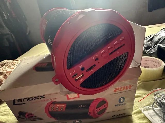 Caixa de Som Lenoxx BT-520 - Foto 4