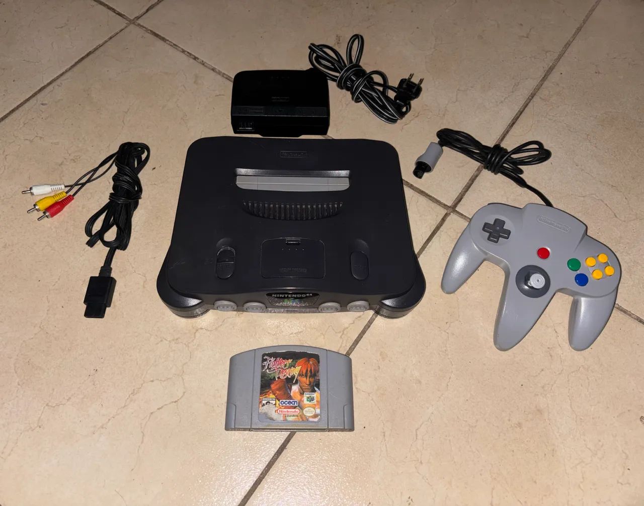 Nintendo 64 Gradiente completo + jogo 