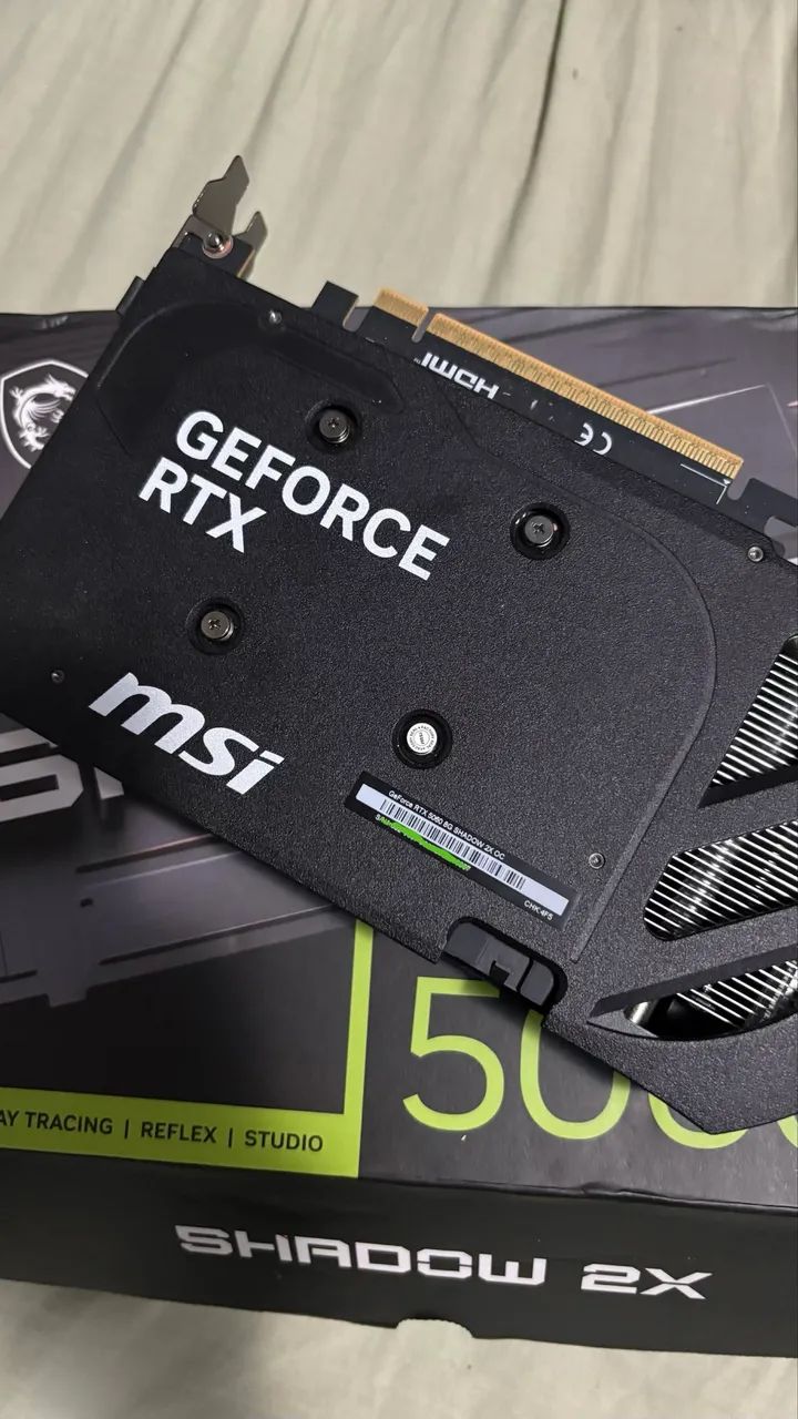 Placa de Vídeo RTX 5060 MSI 8gb - Foto 2